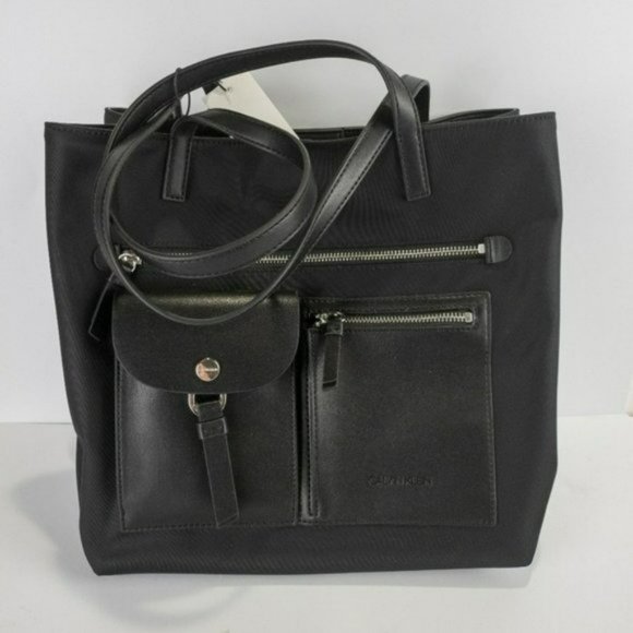 Calvin Klein Rossa Nylon Tote - Picture 3 of 4